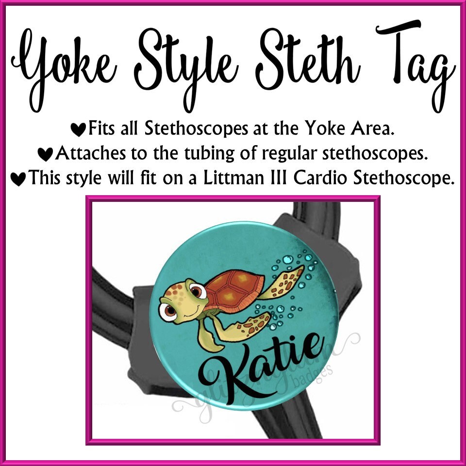 Custom Sea Turtle Retractable Badge Holder Reel GG4144