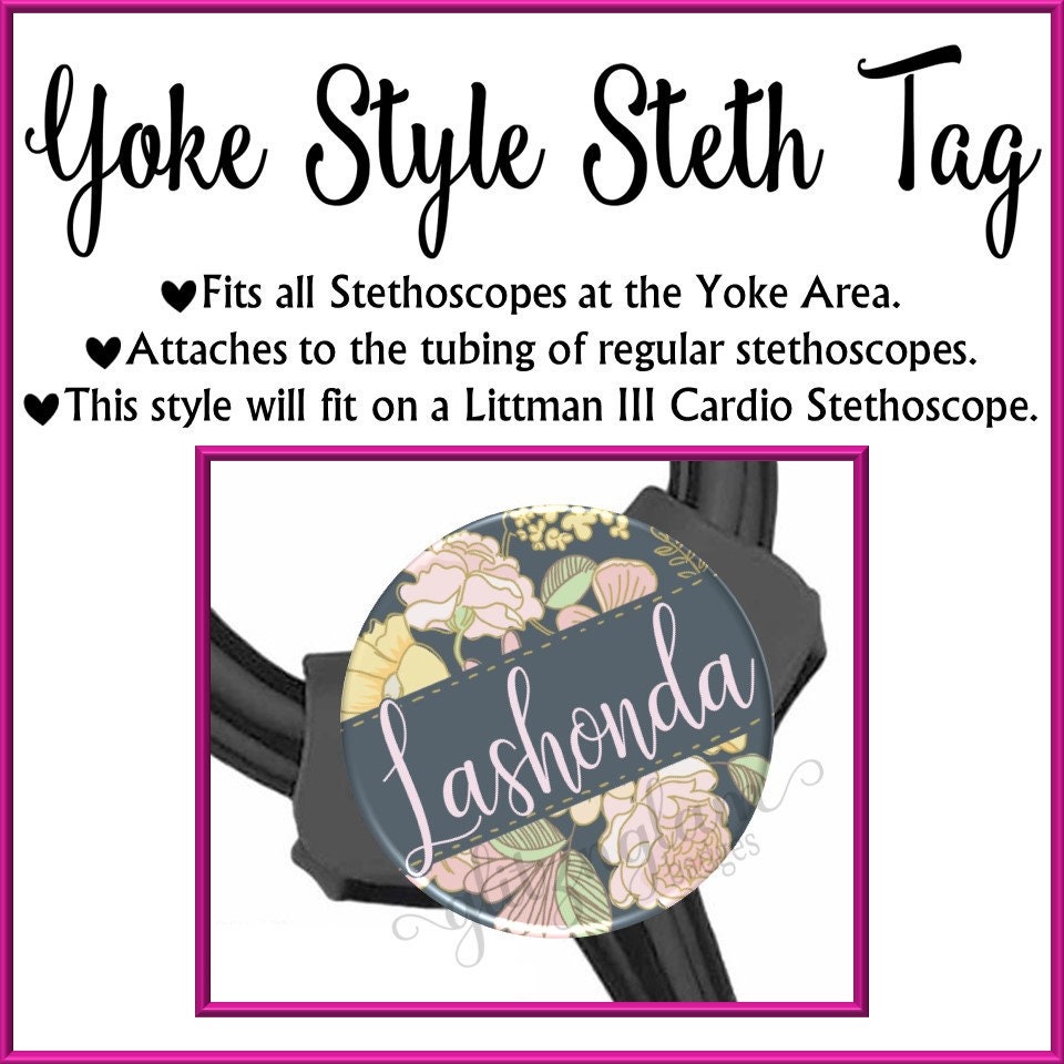 Peony Flowers Personalized Retractable Badge Holder Reel GG4545