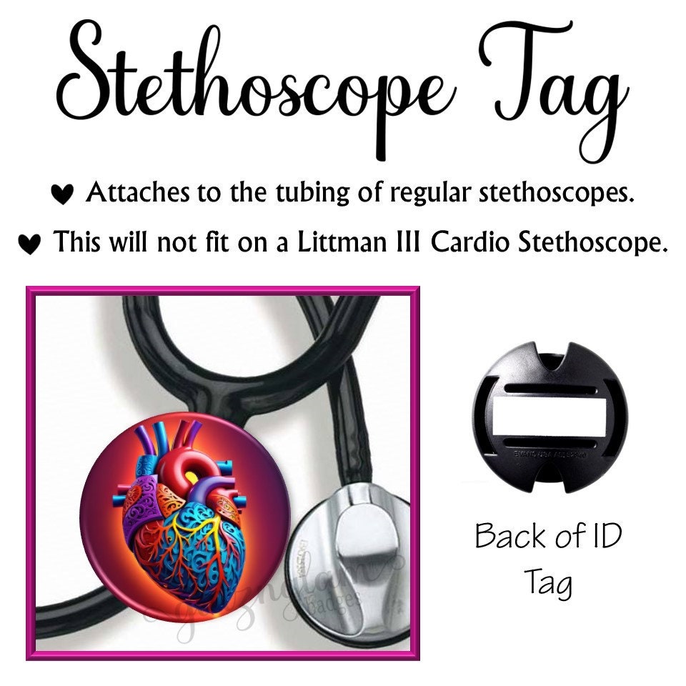 Cardiologist Heart Retractable Badge Reel Holder GG6525